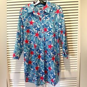 Mud Pie Sea Shell Tunic Coverup